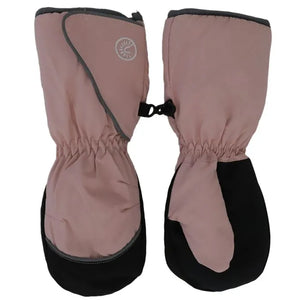 Calikids Waterproof Waterproof Velcro Cuff Mittens in Rose: Size 2 to 6 Years