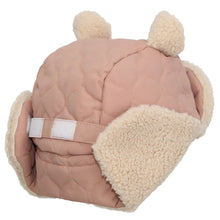 Load image into Gallery viewer, Calikids Baby “Bear Trapper” Sherpa Lined Hat
