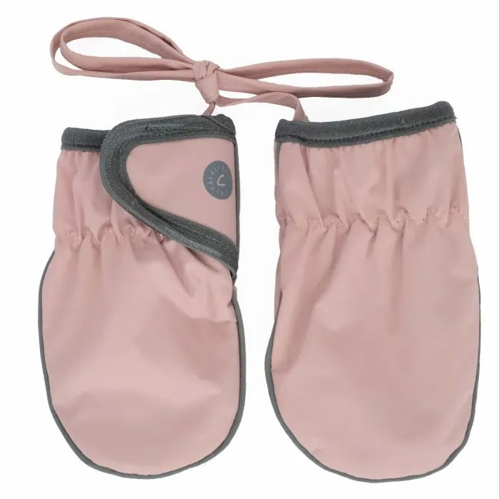 Calikids Waterproof Baby Mittens in Blush: Size 6/12M to 12/24M