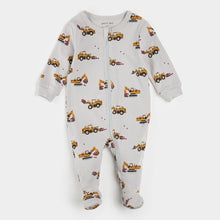 Load image into Gallery viewer, Petit Lem “I Dig You” Print Baby Sleeper: Sizes NB to 24M
