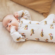 Load image into Gallery viewer, Petit Lem “I Dig You” Print Baby Sleeper: Sizes NB to 24M
