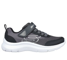 Load image into Gallery viewer, Skechers “Skech Fast Solar Squad” Sneakers in Black/Charcoal: Size 10.5 to 3.5
