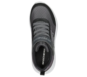 Skechers “Skech Fast Solar Squad” Sneakers in Black/Charcoal: Size 10.5 to 3.5