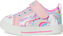 Load image into Gallery viewer, Skechers Toddler Twinkle Toes “Whimsical Shimmer” Sneakers: Size 5 to 10
