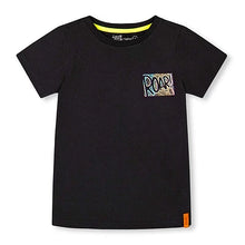 Load image into Gallery viewer, Deux Par Deux “Roar” Dino Graphic Short Sleeved Tee: Size 2 to 10
