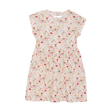 Load image into Gallery viewer, Minymo Organic Bamboo Cotton Dragonfly Print Dress on White: Size 24M to 8
