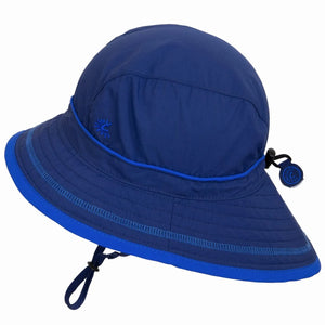Calikids Baby UPF 50+ Sun Hat in Dark Blue