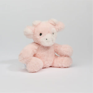Piccolo Bambino Mini Mink Stuffy 5” Tall Pink Giraffe
