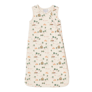 Coccoli Modal Sleepsack Farm/Tractor Print: Size NB to 18M