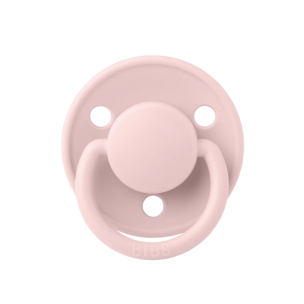 BIBs 2 Colour Pacifier Set of 2 in Blossom (6+ Months)