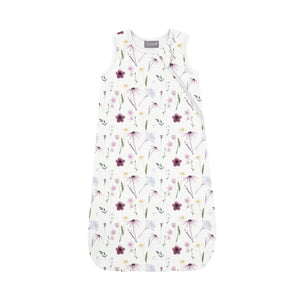 Coccoli Modal Sleepsack TOG 1.5 in Floral on Cream Print: Size NB to 36M