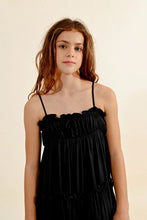 Load image into Gallery viewer, Molly Bracken Mini Dress with Thin Straps in Black: Size 8 to 16 Years
