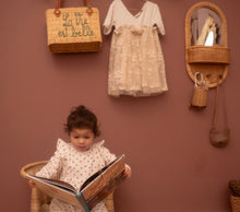 Load image into Gallery viewer, Girls Cotton Floral Print Dress with Matching Headband: Size 12M to 4 Years
