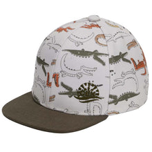Load image into Gallery viewer, Calikids “In a While Crocodile” Ballcap : Size S to XL
