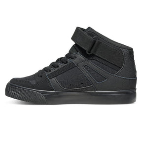 DC Pure High Top EV in Black/Black : Size 1.5 to 6