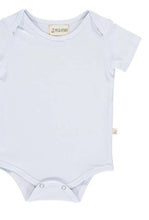 Load image into Gallery viewer, Me &amp; Henry Short Sleeved Onesie in White : Size 0/3M to 18/24M
