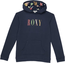 Load image into Gallery viewer, Roxy “Hope You Trust” Hooded Sweatshirt in Navy : Size 8 to 16 Years
