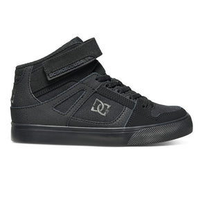 DC Pure High Top EV in Black/Black : Size 1.5 to 6
