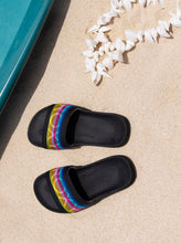 Load image into Gallery viewer, Roxy “Slippy LX Comfy” Slides : Size 2 to 5
