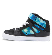 Load image into Gallery viewer, DC Pure High Top EV High Top Sneakers in Black/Blue/Green : Size 10.5 to 7
