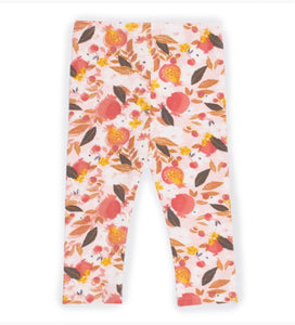 Nano Girls “Sunny Fruits” Floral Printed 3/4 Length Leggings : Size 2 to 12