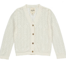 Load image into Gallery viewer, Vignette Girls Kenzie Cardigan in Ivory: Size 2-16y
