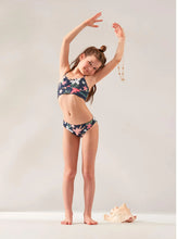 Load image into Gallery viewer, Roxy “Vacay For Life” Cropped Bikini: Size 7 to 12 Years
