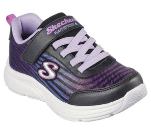 Skechers “Hydro Crush” Waterproof Running Shoes in Black/Multi : Size 11 to 5 in