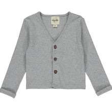 Load image into Gallery viewer, Vignette Girls “Aniyah” Rib Cardigan in Grey: Size 7 to 16
