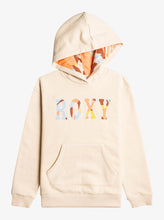 Load image into Gallery viewer, Roxy Girl “Hope You Believe” Logo Hoodie in Tapioca: Size 7 to 16
