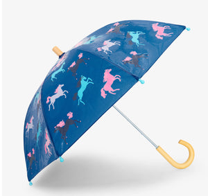 Hatley Prancing Pony Colour Changing Umbrella