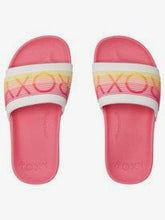 Load image into Gallery viewer, Roxy “RG Slippy LX” Pink Ombré Slides : Size 11 to 2
