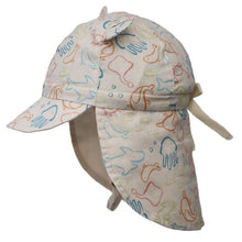 Load image into Gallery viewer, Calikids “Ocean Friends” Baby Cotton Hat
