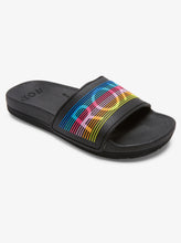 Load image into Gallery viewer, Roxy “Slippy LX Comfy” Slides : Size 2 to 5
