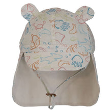 Load image into Gallery viewer, Calikids “Ocean Friends” Baby Cotton Hat
