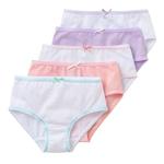Trimfit Girls Underwear 5 Pack Pastel Colors