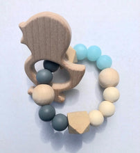 Load image into Gallery viewer, Gentle Gems Teething Rattles  Made in BC: 3 STYLES to Choose From
