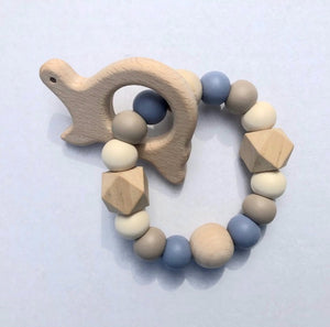 Gentle Gems Teething Rattles  Made in BC: 3 STYLES to Choose From