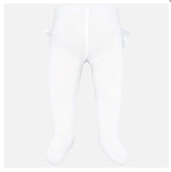 Mayoral Baby Girls Tights with Ruffles
