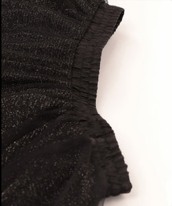 Mini Molly Black Sparkle Skirt: Sizes 8 to 14