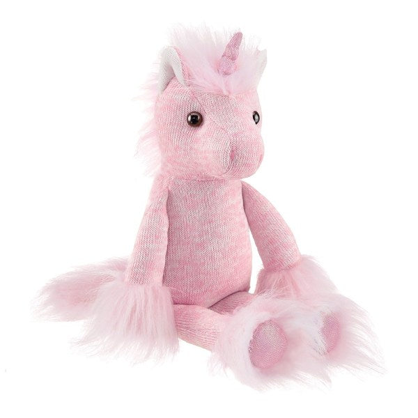 Bearington Bear Pink Unicorn Plush Toy