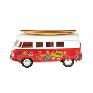 Schylling Retro VW Surf Van Pull Back Toy (Assorted Colors)