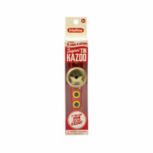 Load image into Gallery viewer, Schylling Toys Retro Tin Kazoo : Available in Red or Blue
