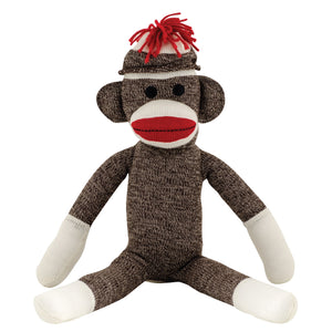 Schylling Toys Large Sock Monkey