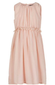 Creamie Pink Chiffon Dress: Sizes 1 to 14