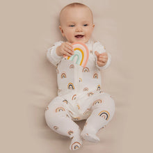 Load image into Gallery viewer, Petit Lem Baby Rainbow Print Sleeper Size NB to 18m
