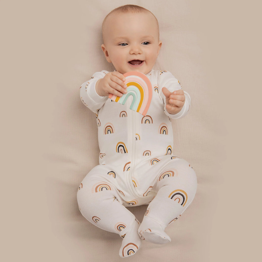 Petit Lem Baby Rainbow Print Sleeper Size NB to 18m