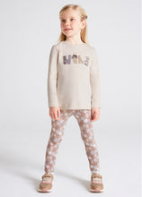 Load image into Gallery viewer, Mayoral Brown Patterned Cotton Leggings: Size 2 to 8 Years
