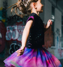 Load image into Gallery viewer, Deux Par Deux Rainbow Tie Dye Tulle Skirt Dress : Size 2 to 8
