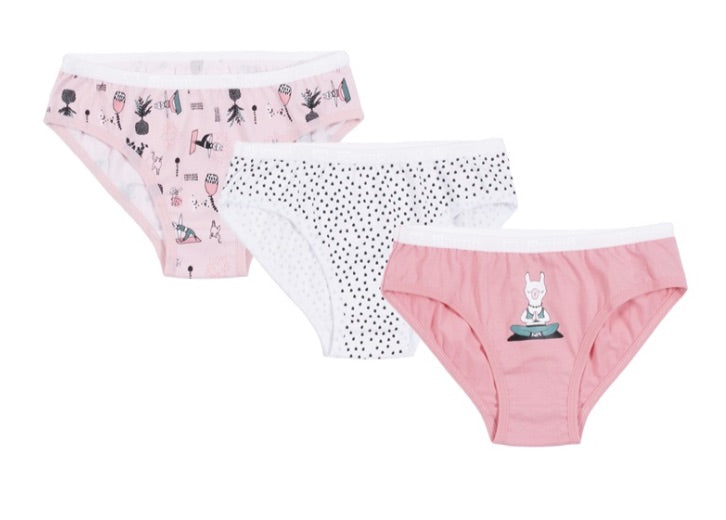 Nano Girls 3 Pack “llama-stay” Underwear : Size 2/3 to 10/12 – Peggy Sues  Kids